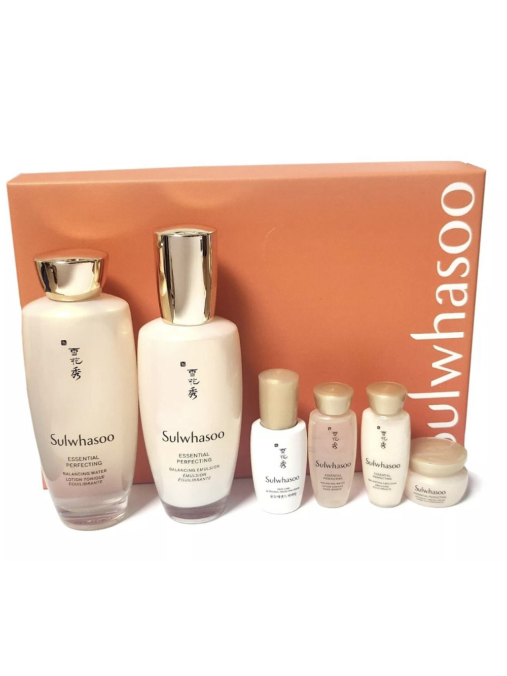 Sulwhasoo Essential Perfecting Daily Routine Skin Care Duo Set Korean Beauty